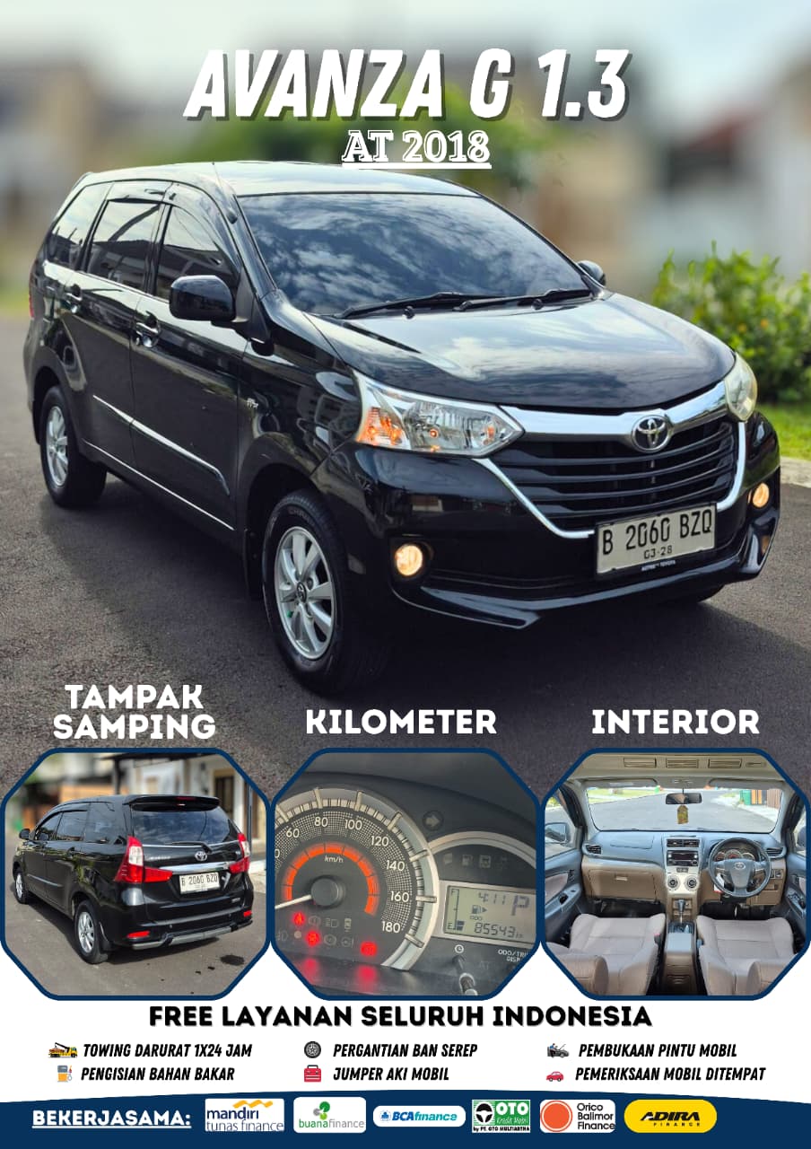 Toyota Avanza G 1.3 AT